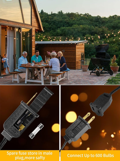BrightLife Outdoor String Lights
